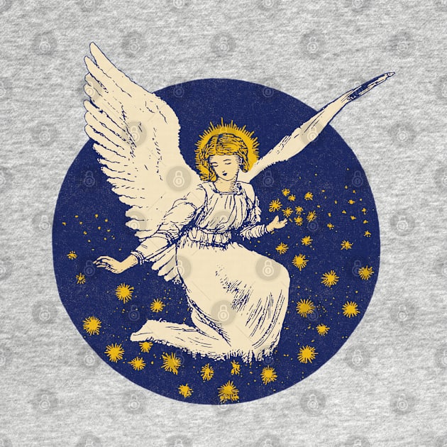 Vintage Guardian Angel by fearcity